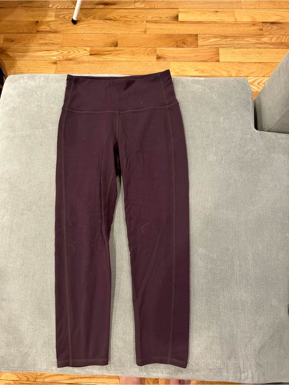 Women’s Athleta High-Waist Plum Stretch Leggings cropped